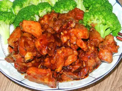 Make Red sugar vinegar ribs step 6