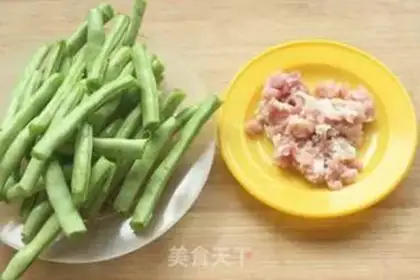 Make Sword bean fried meat step 0