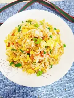 Make Ham eggs for rice step 5