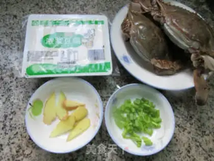 Make Crab tofu step 0