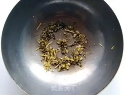 Make Pickle green peppers and silk step 5