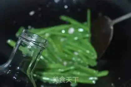Make Sword bean fried meat step 5