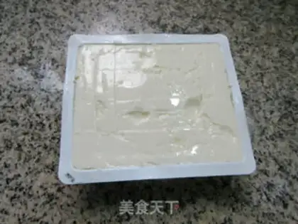 Make Crab tofu step 1