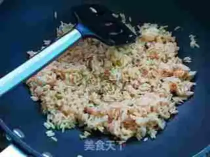 Make ♪ Taser shrimp egg fried rice ♪ step 8