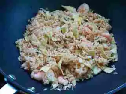 Make ♪ Taser shrimp egg fried rice ♪ step 9
