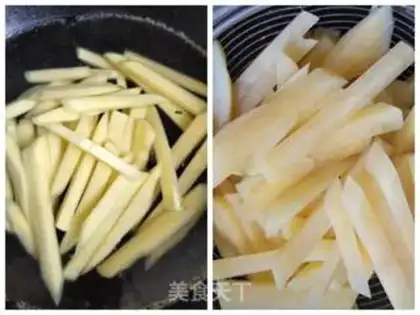 Make Air fryed fries step 1