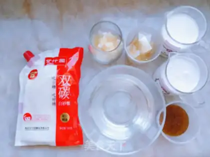 Make Coconut crystal cinnamon cake step 0