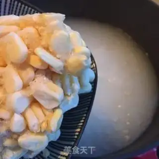 Make Shrimp carrot congee step 5