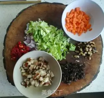 Make Chicken fried rice step 1