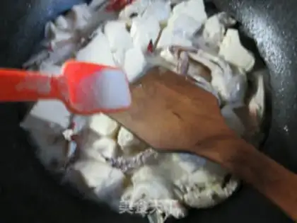 Make Crab tofu step 8
