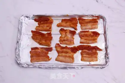 Make Han baked five flowers step 3