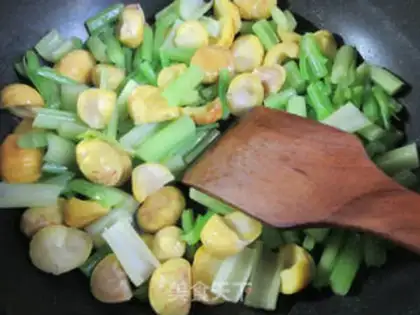 Make Chestnut celery step 5
