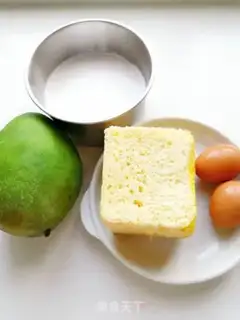 Make Mango yogurt toast step 0