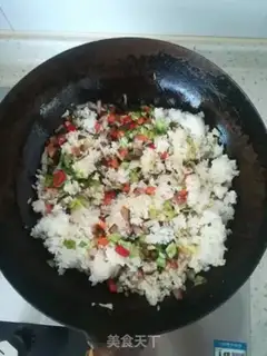 Make Chicken fried rice step 8
