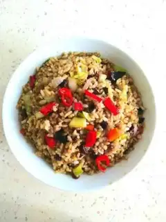 Make Chicken fried rice step 10