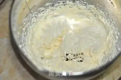 Make Red bean pound cake step 3
