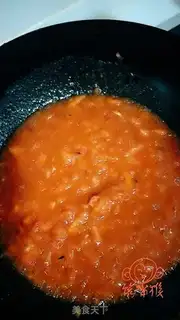 Make Homemade ketchup pan bottom step 8
