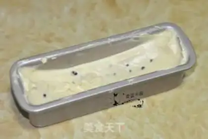 Make Red bean pound cake step 7