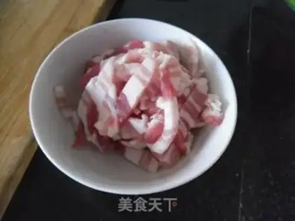 Make Five flowers for beans step 1