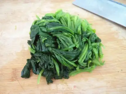 Make Triple spinach step 8