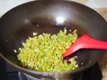 Make Meat and soybeans step 2