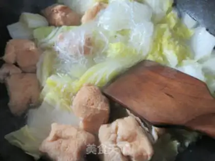 Make A tofu doll cook fan step 7