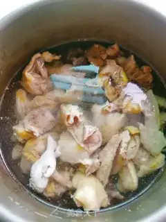 Make Lotus chicken soup step 3
