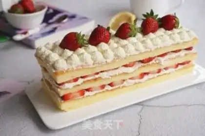 Make Strawberry lasagna step 10