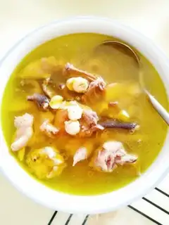 Make Lotus chicken soup step 6