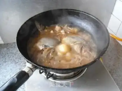 Make Garlic fried the fish step 9