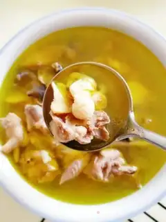 Make Lotus chicken soup step 7