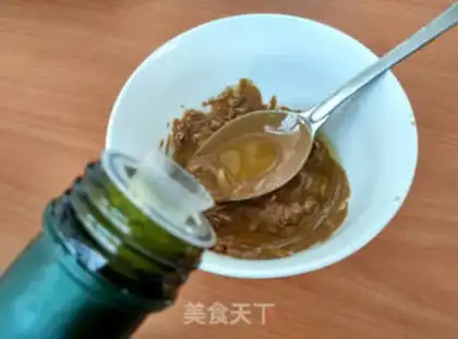 Make Sesame sauce and acne step 4