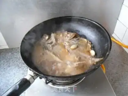 Make Garlic fried the fish step 11