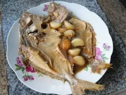 Make Garlic fried the fish step 12