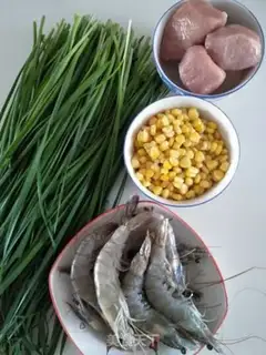 Make Shrimp corn dumplings step 0