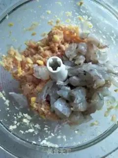 Make Shrimp corn dumplings step 5