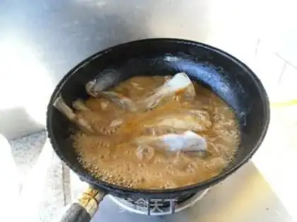 Make Sweet hot sauce and cod step 6