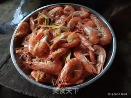 Make Boiled shrimp step 4