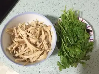 Make Chicken spinach step 0