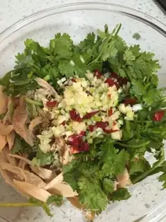 Make Chicken spinach step 3