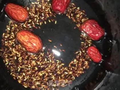 Make Blood and rice step 2