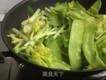 Make Dutch beans fired step 7