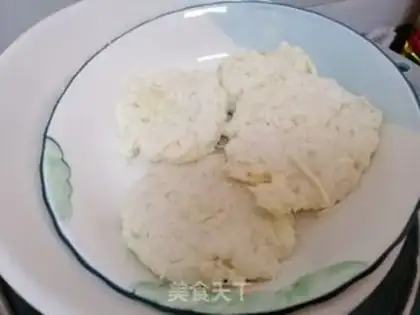 Make Apple rice pancakes step 4