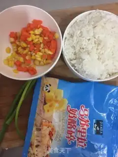 Make Cheese rice step 0