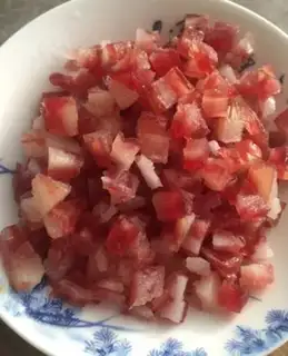 Make Ponyfish fried rice step 4