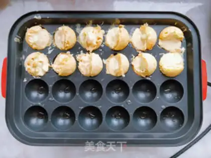 Make The cabbage crab willowballs step 4