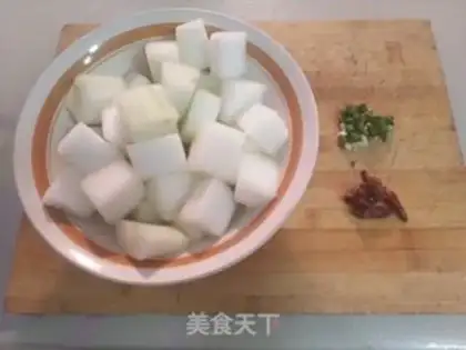 Make Red-hot melons step 0