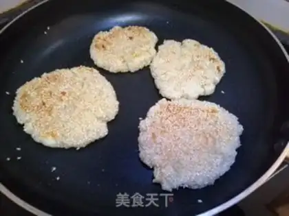 Make Apple rice pancakes step 9