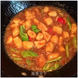 Make Red burning Japanese tofu step 5