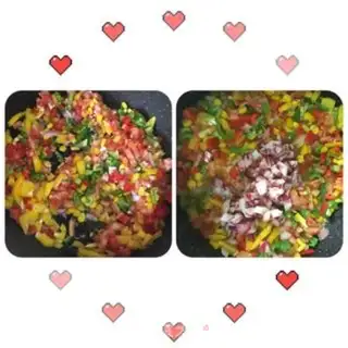 Make Spanish seafood step 3